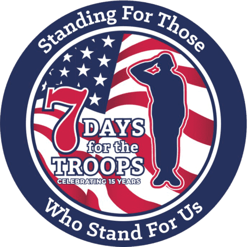 7 Days for the Troops logo